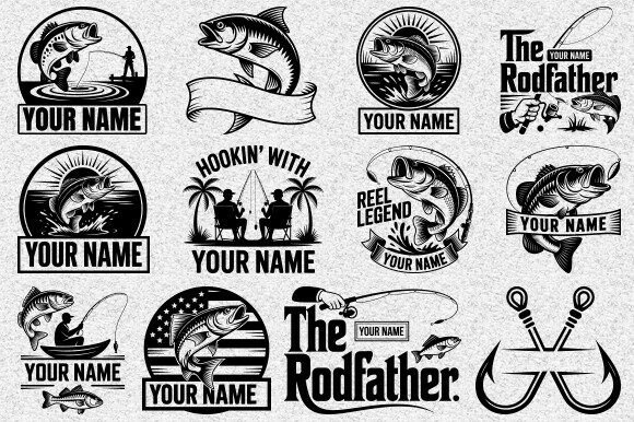 Download Fishing Svg Bundle, Bass Fishing Svg - Fishing svg Collection