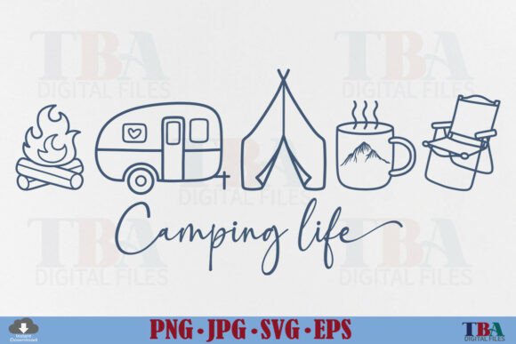 Download Camping Life, Summer Camp, Campfire Svg - Campfire Collection