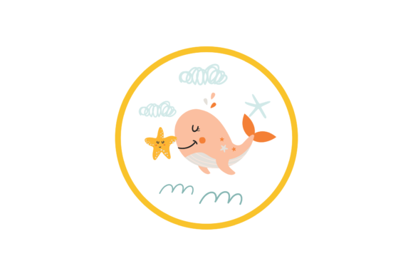 Download Sea Theme Stickers - Whale Svg Ocean - Whale svg Collection